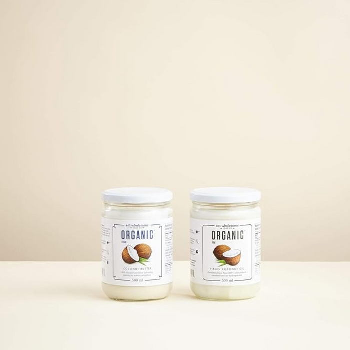 Eat Wholesome Organic Raw Cold-Pressed Virgin Coconut Oil 500ml