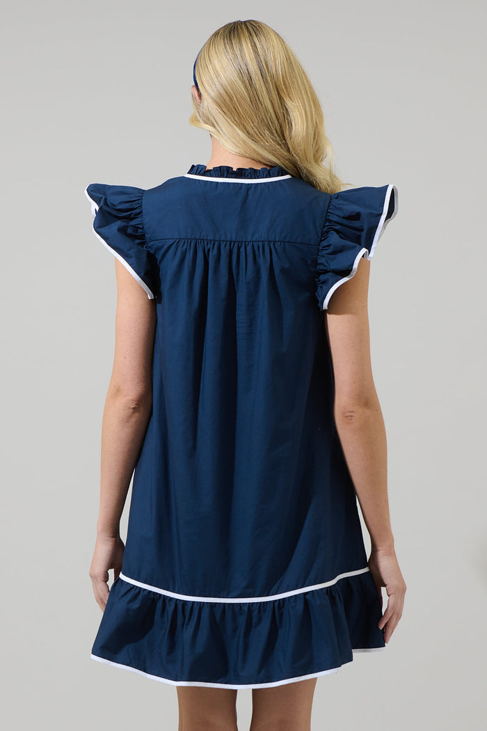Ebba Shift Mini Dress