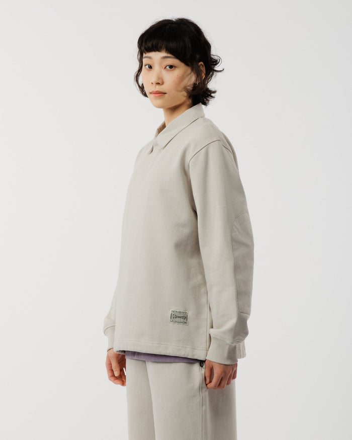 Ellis Rugby Sweatshirt - Stone