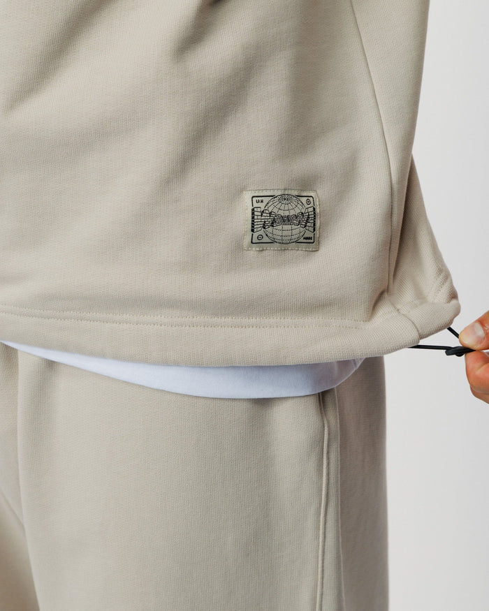 Ellis Rugby Sweatshirt - Stone