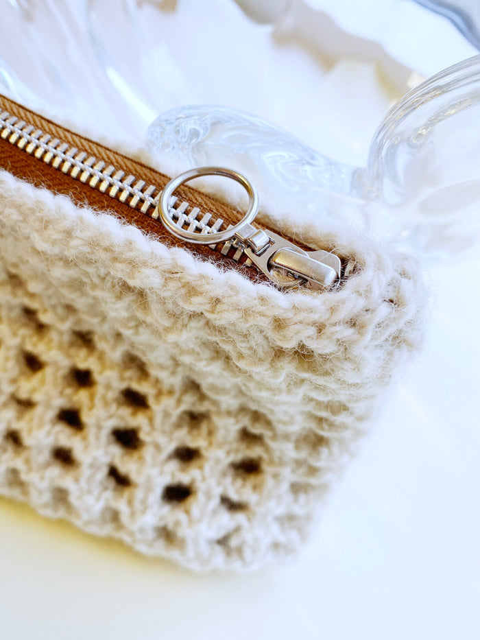 Erika Clutch strikkeopskrift