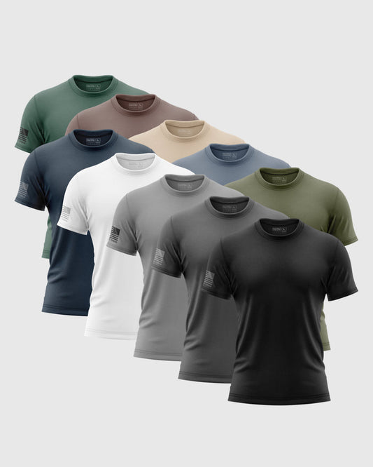 "Essentials" Flag T-Shirt (10 Pack)