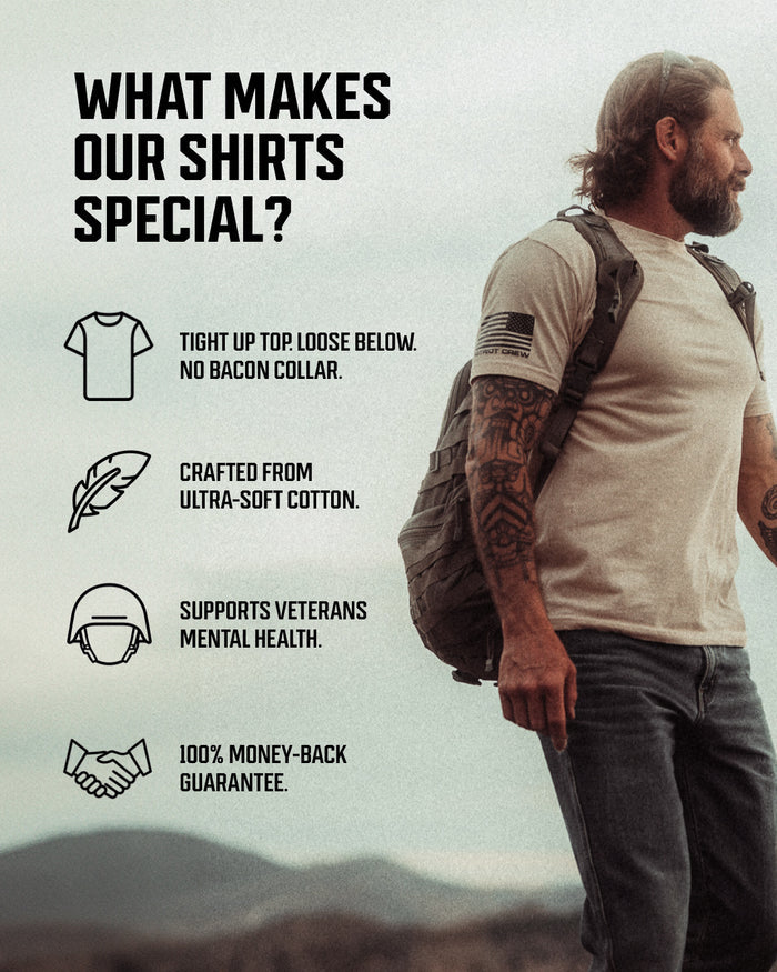 "Essentials" Flag T-Shirt (10 Pack)