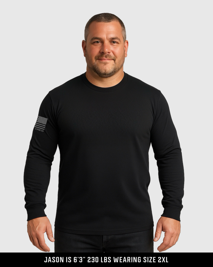 "Essentials" Long-Sleeve T-Shirt (4 Pack)