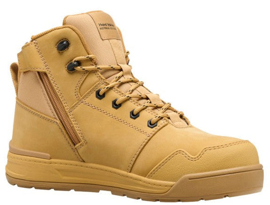 Evolution Lace Zip 5" Men's Boot Wheat 60122