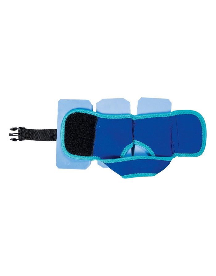 Fashy buoyancy cuffs blue white padded arm guard with black strap