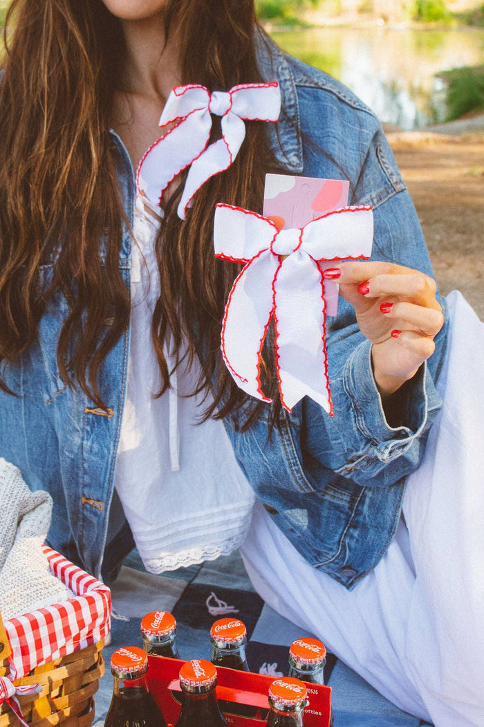 Firework Bow Clip