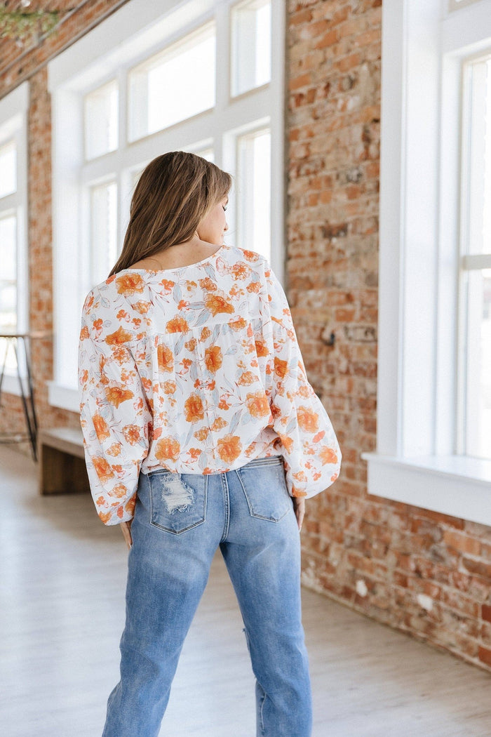 Frances Floral Boho Top - Intimate Whispers