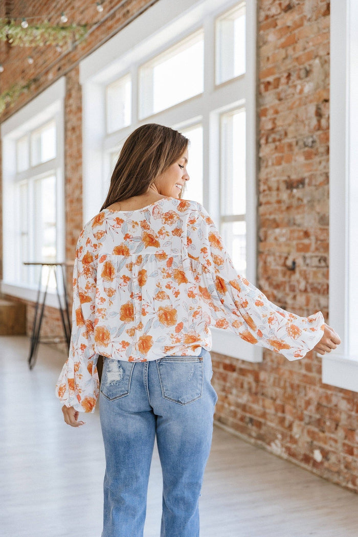 Frances Floral Boho Top - Intimate Whispers