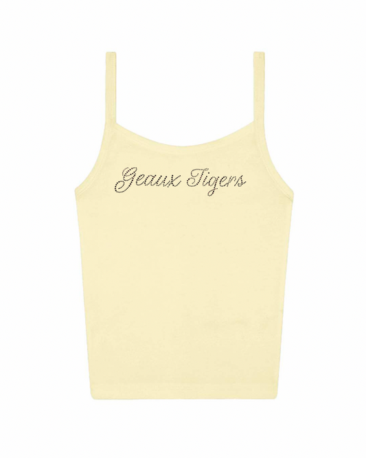 Geaux Tigers Rhinestone Everyday Tank