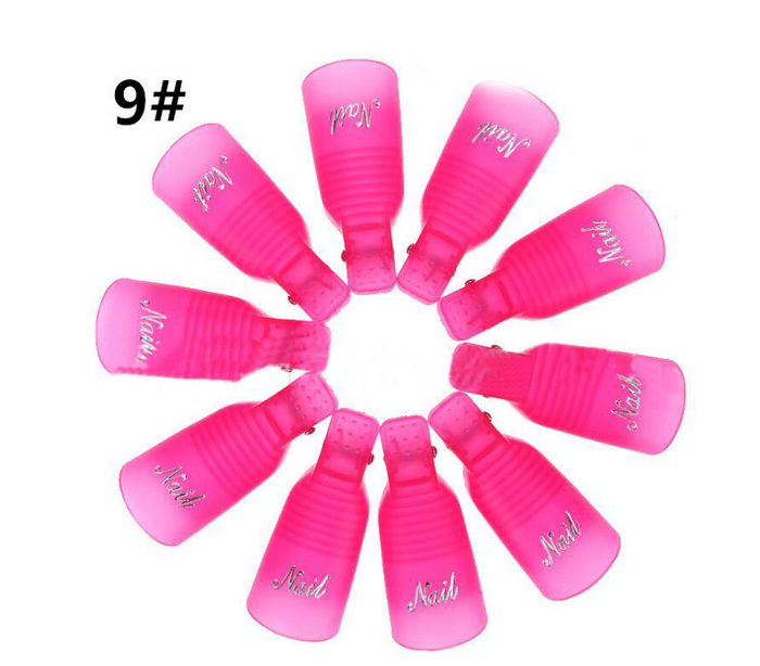 Gel Nail Polish Remover Clips - view 2