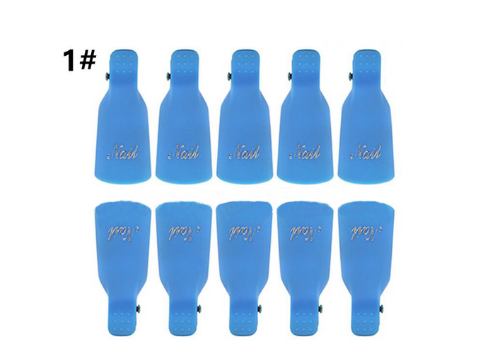 Gel Nail Polish Remover Clips - view 3