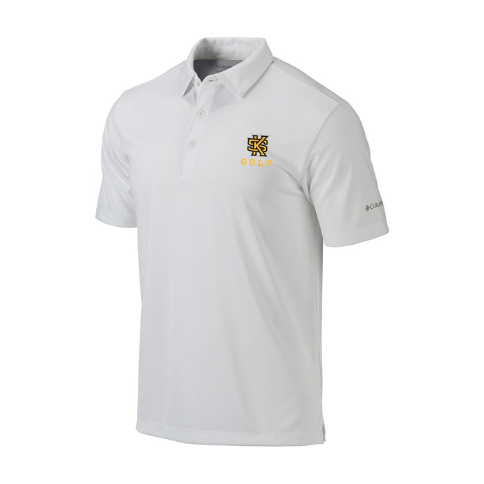 GOLF : Men's Omni-Wick Drive Polo - White