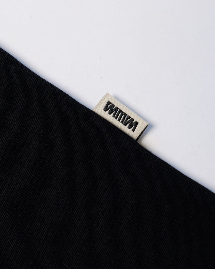 Grounded Logo Cropped T-Shirt - Black