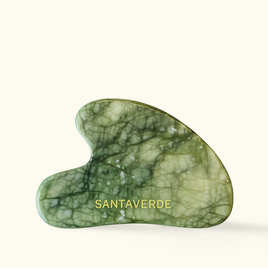 Abbildung des Santaverde Gua Sha Steins