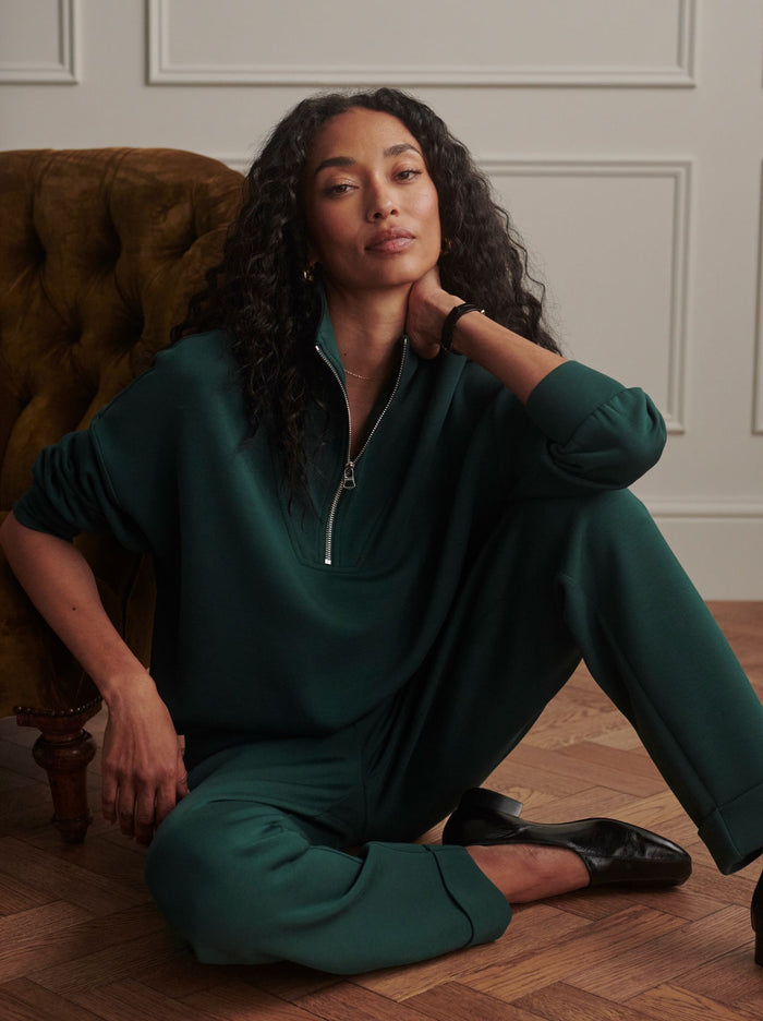 Hawley Half Zip Sweat-Lounge-Uniquities