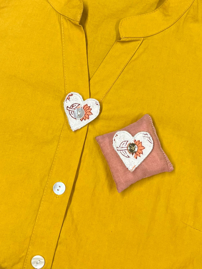 Heart Button Pops