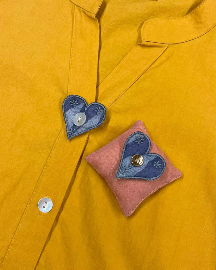 Heart Button Pops