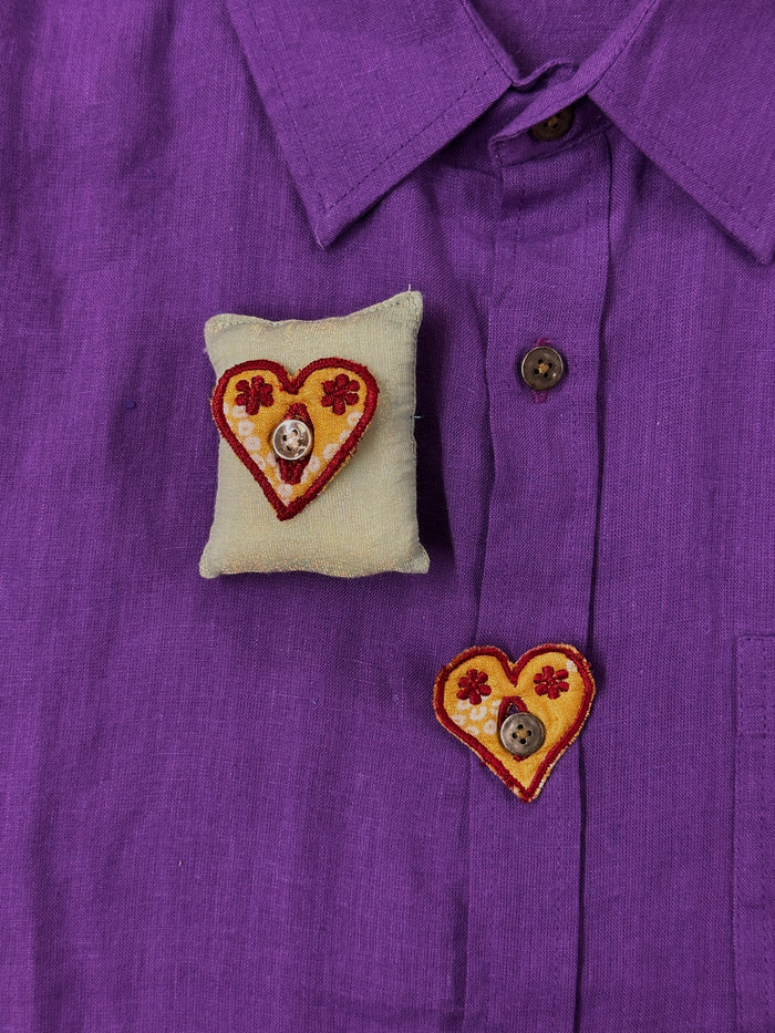 Heart Button Pops