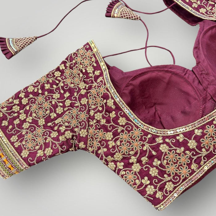 Heavy party wear blouses - Kurti Connection USA