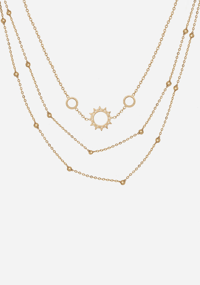 Helios Choker - Gold