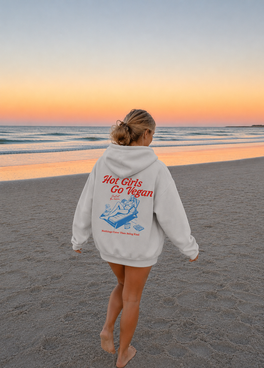 HOT GIRLS GO VEGAN HOODIE