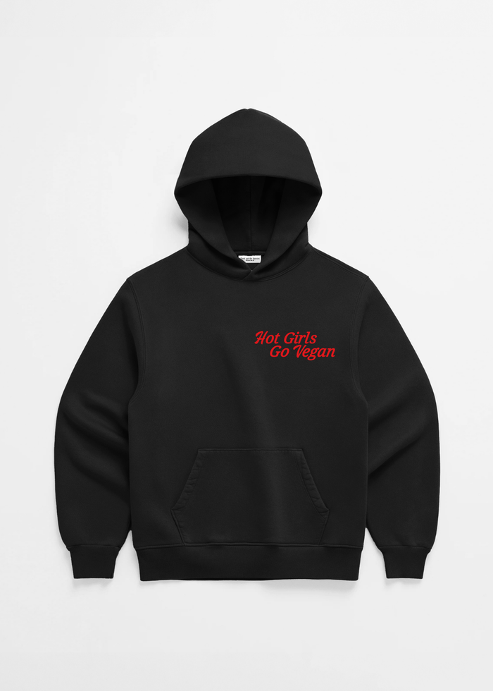 HOT GIRLS GO VEGAN HOODIE