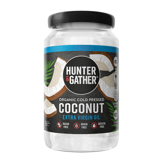 Hunter & Gather Organic Cold Pressed Extra Virgin Coconut Oil 1l