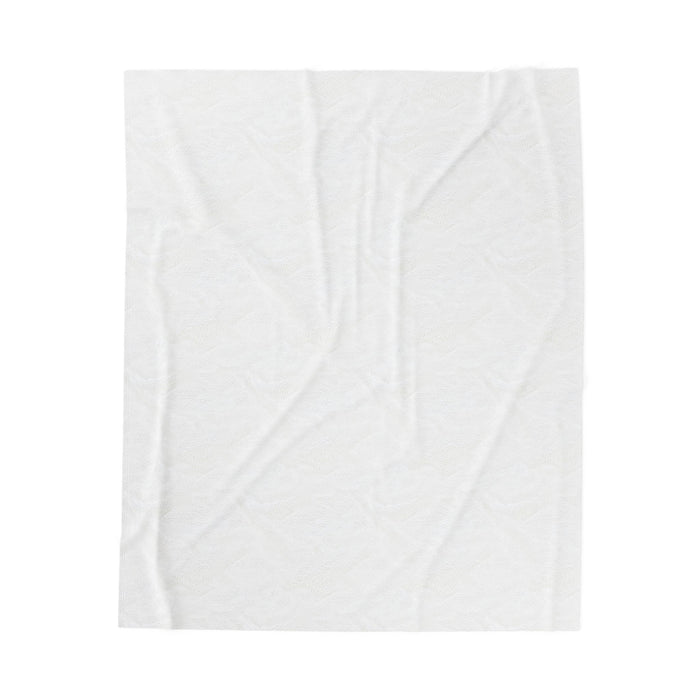Ice blue BG logo blanket