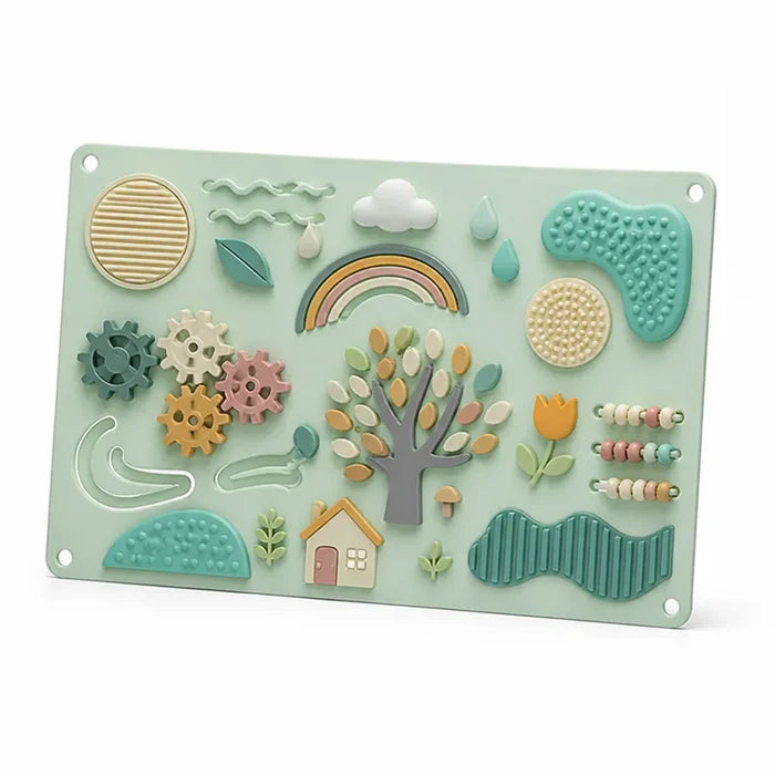 Illustrated Portable Kids Interactive Game Board
