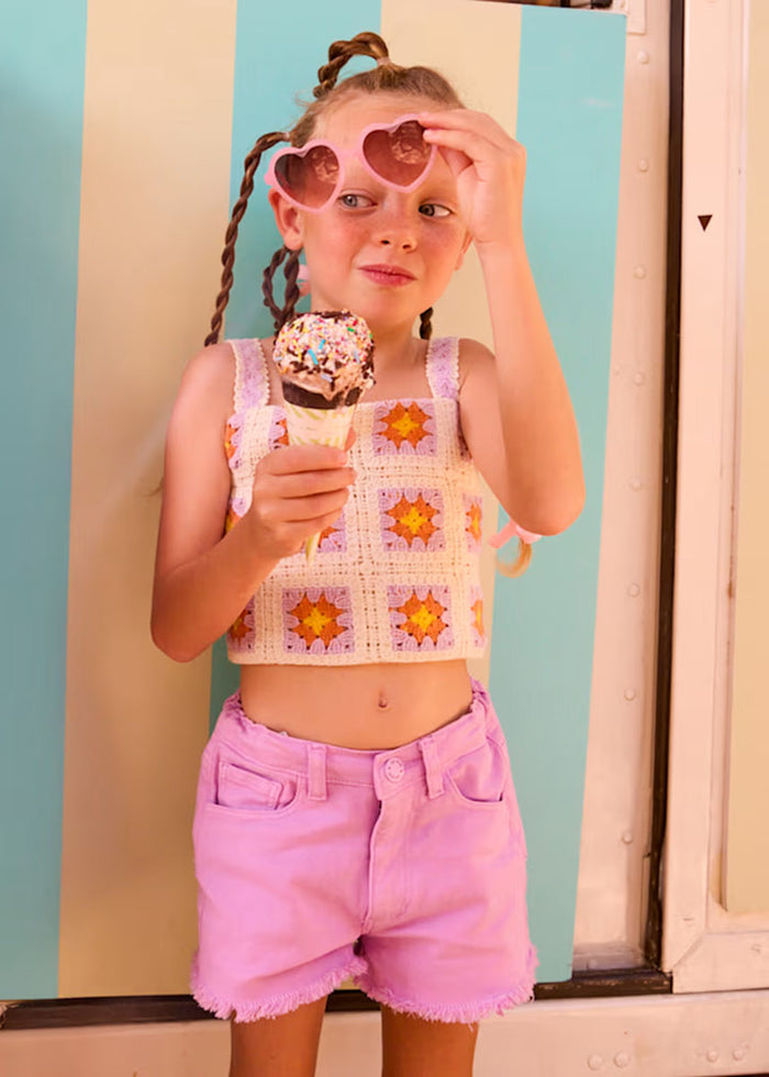 Imogene Shorts - Lilac
