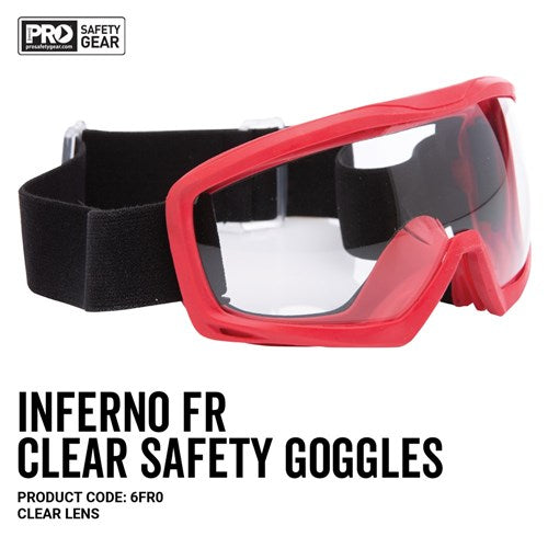 Inferno FR Goggle / Red Frame
