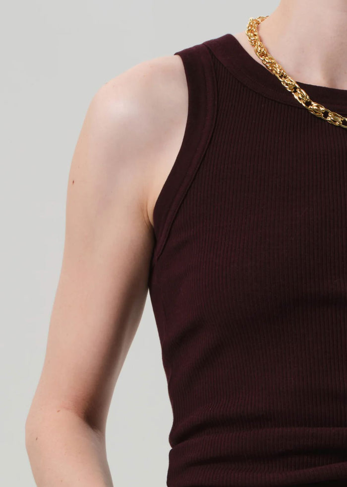 Isabel Rib Tank-Tee Shirts-Uniquities