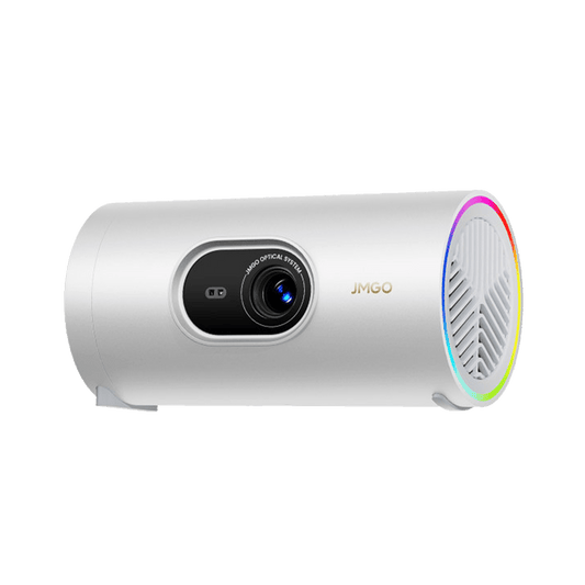 JMGO PicoPlay 1080P Portable Mini Projector with WiFi, Bluetooth, HDR10, and 3D-Active for Home and Outdoor Use