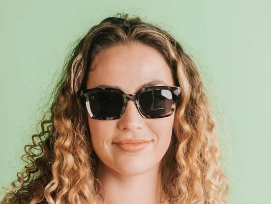 Juno Sunglasses Grey Tortoiseshell