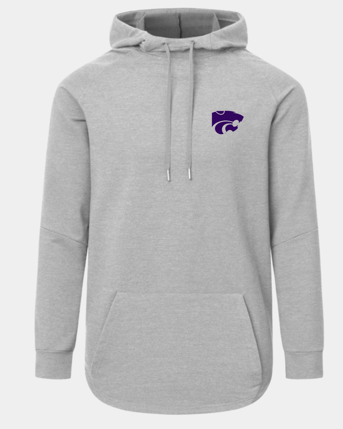 Kansas State Scuba Heather Grey Hoodie 2