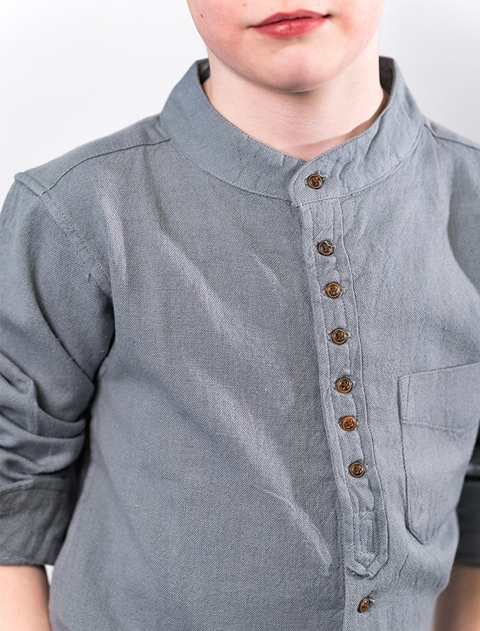 Kids Unisex Grandfather Shirt - Cloud #color_cloud