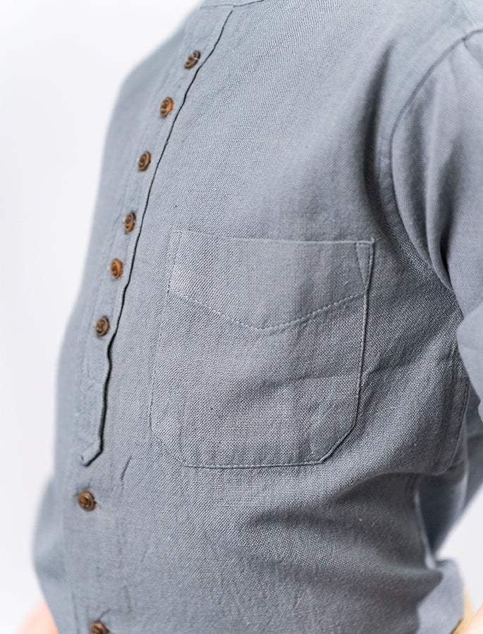 Kids Unisex Grandfather Shirt - Cloud #color_cloud