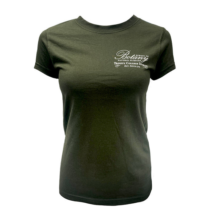 Ladies Green Trinity Botany T-shirt