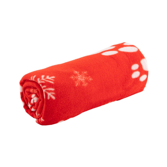 Large Red Pet Blanket | Poundstretcher  335595-RED