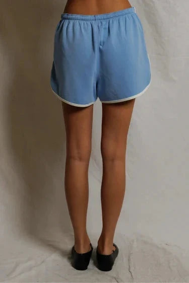 Leo Contrast Trim Short-Bottoms-Uniquities