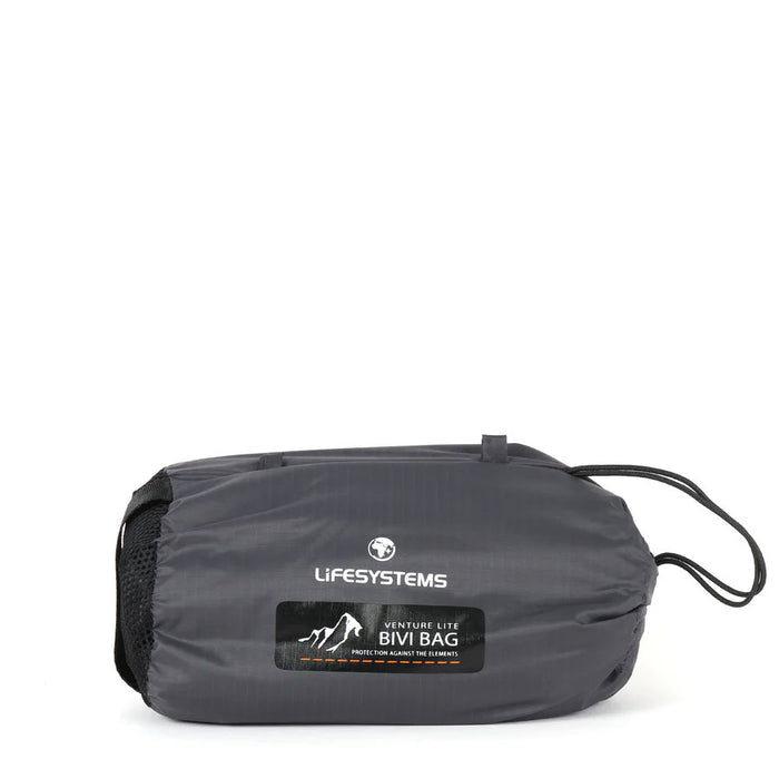 Lifesystems Venture Lite bivi bag packed away in its stuff sack