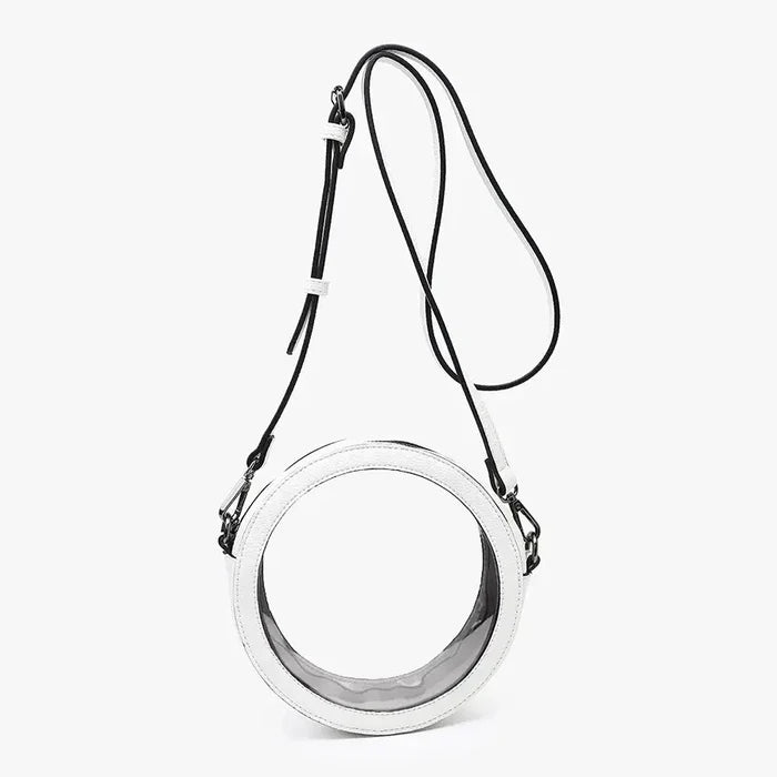 Lillian Circular Clear Bag-Accessories-Uniquities