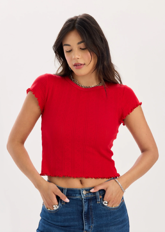 Lily Baby Tee - Cherry Bomb