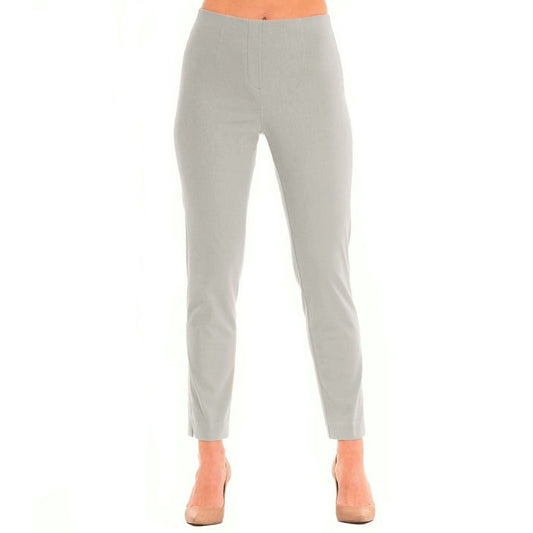 Lior "Sasha" Pull-On Straight Leg Pant in Pearl Denim - SAS-PL - Sizes 12  & 14 Only!
