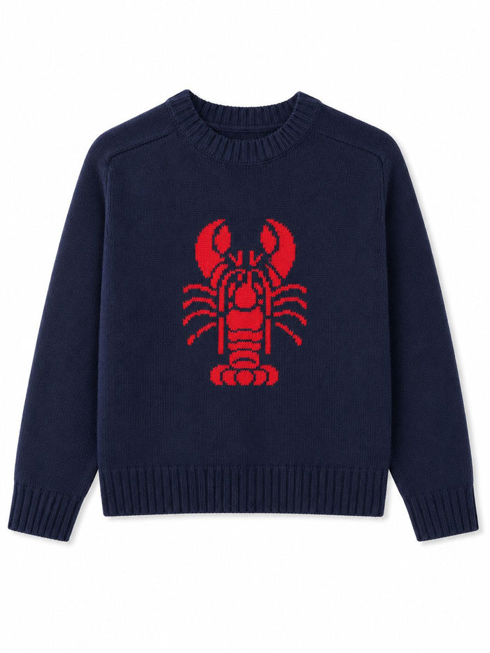 Lobster Sweater-Sweaters-Uniquities