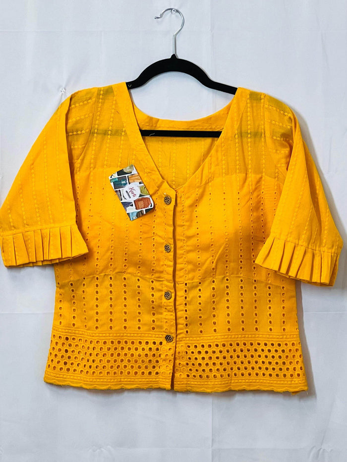 Long blouses : chikankari - Kurti Connection USA