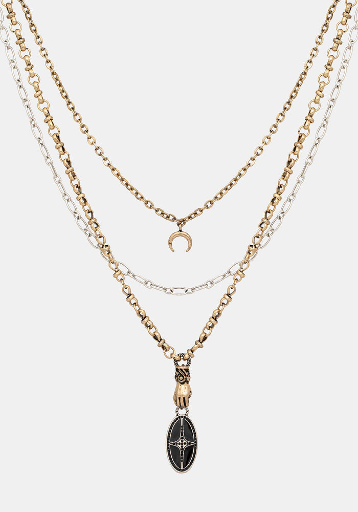 Lorena Hand Drop Necklace