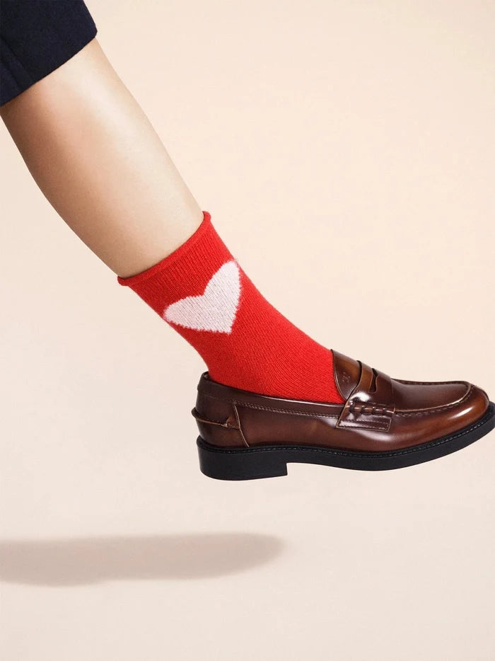 Love Cashmere Crew Sock-Accessories-Uniquities