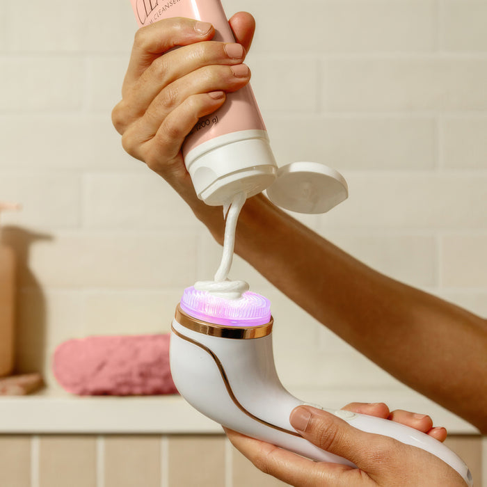 Lux Soniqué Cleanser : Blue & Red Light Therapy for Skin